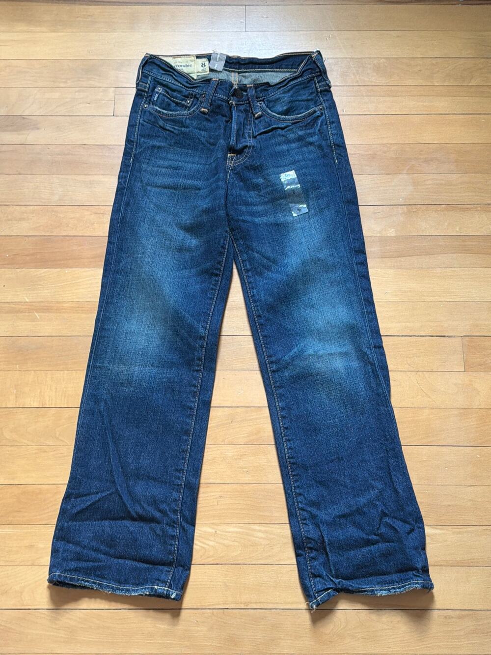 Vintage NWT Abercrombie & Fitch Kilburn Boot Jeans - Size 8